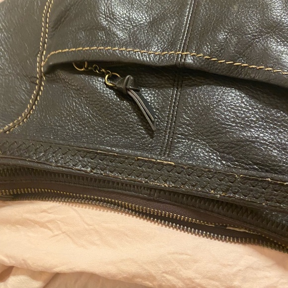 The Sak Brown Leather Hobo Bag - Picture 9 of 9